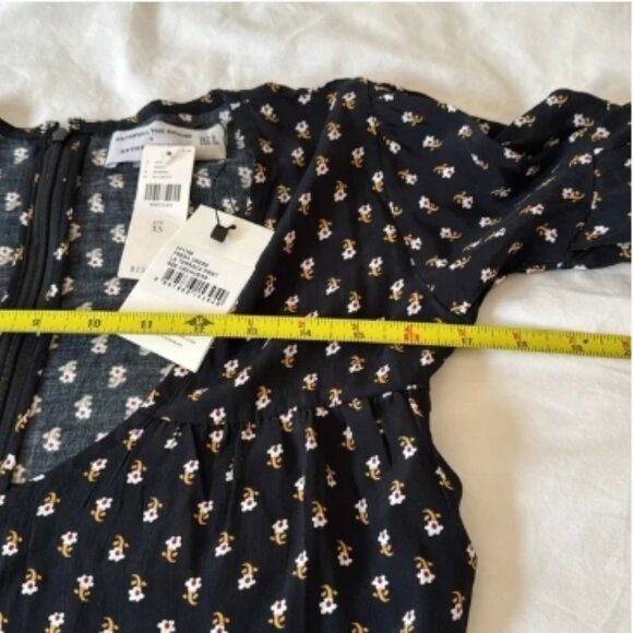 Faithfull the Brand X Anthropologie FRESA Blue Terrace Floral BNWT 🆕⌚📦🏃💨🚚 - Picture 8 of 16